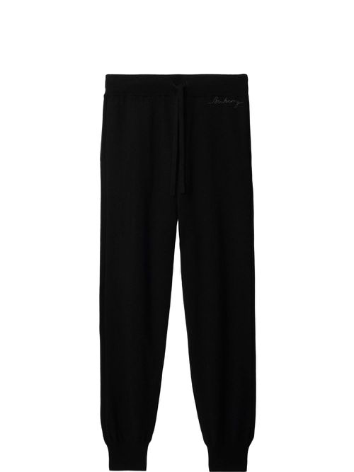 Burberry logo joggers - Black