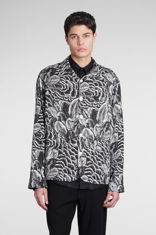 Shirt In Black Viscose
