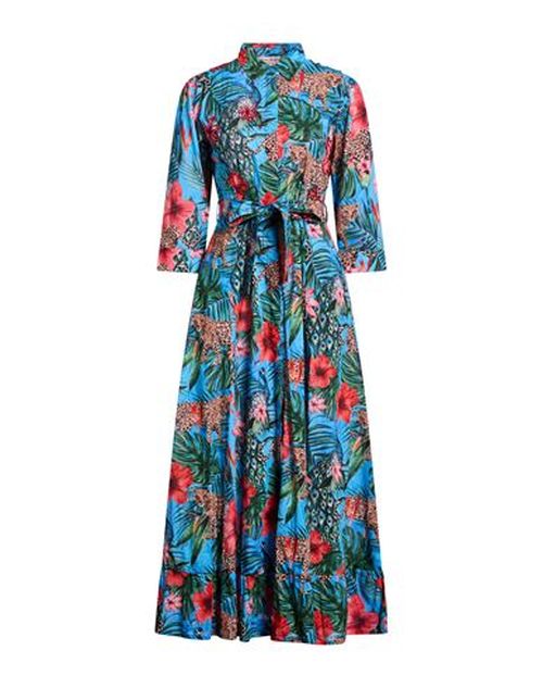 Woman Maxi dress Azure Size XS Cotton
