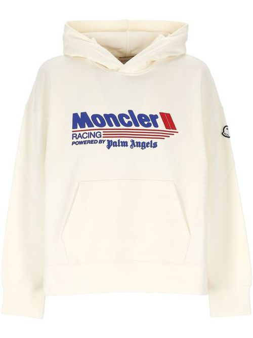 Moncler X Palm Angels Racing Logo Hoodie