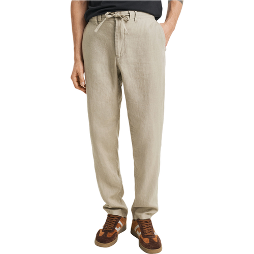 GANT Relaxed Fit Linen Drawstring Trouser
