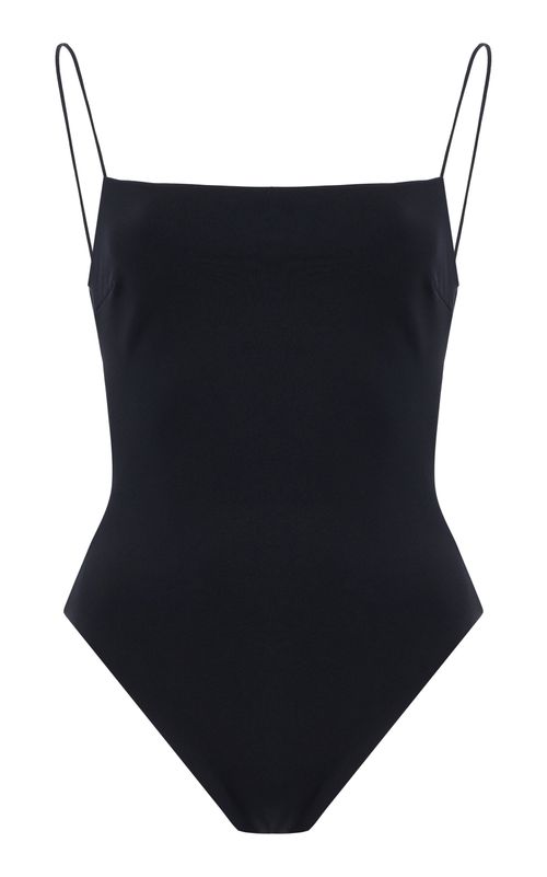 Fine Strap One-Piece Swimsuit
