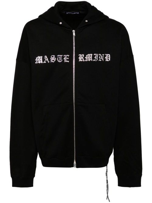 Zip-up hoodie - Black