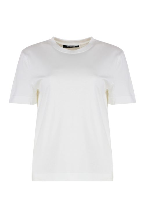 Gros Grain Cotton Crew-Neck T-Shirt