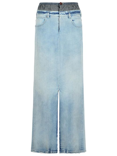 Blue Denim Skirt