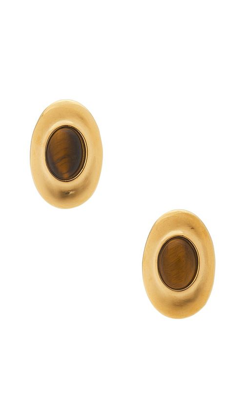 Amber Sceats Bisbee Earrings in Brown