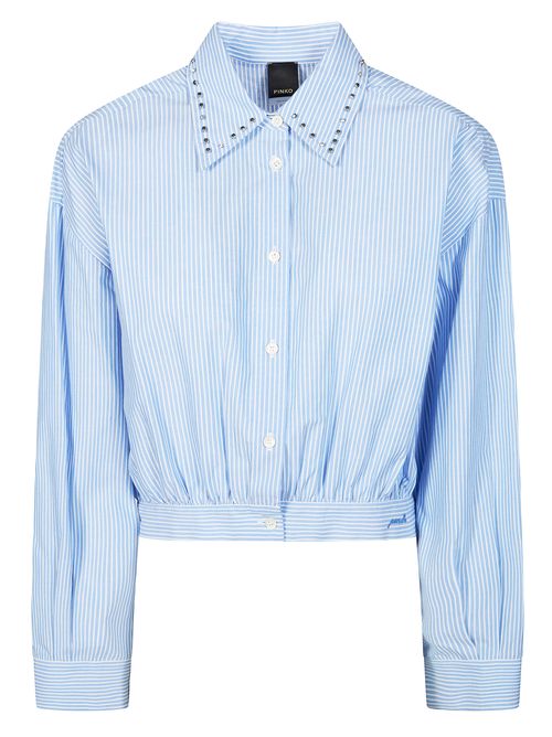 Striped Embellished Shirt