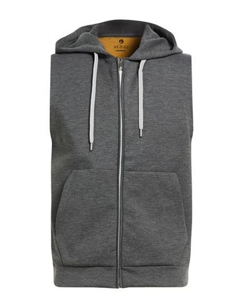 At. p.co Man Sweatshirt Grey Size L Polyester, Viscose, Elastane