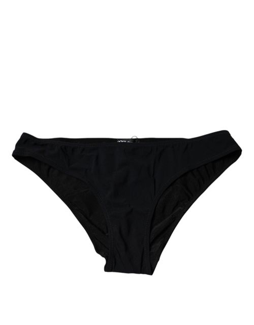 Nylon Stretch Briefs — Black