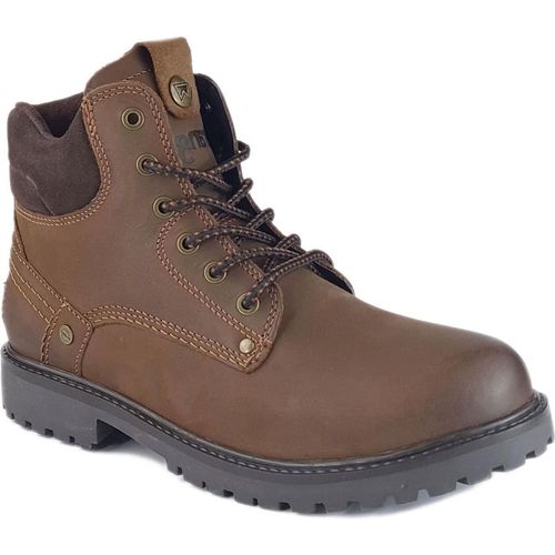 Yuma Leather Lace Up Combat Boots