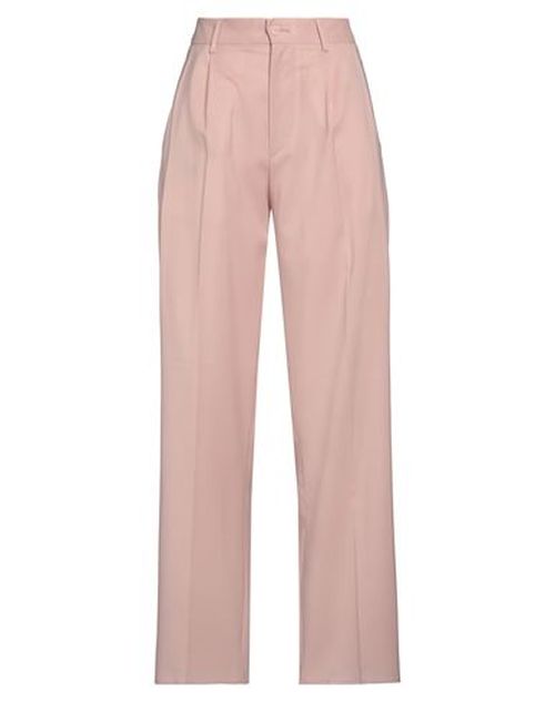 Hevò Woman Pants Blush Size M Virgin Wool
