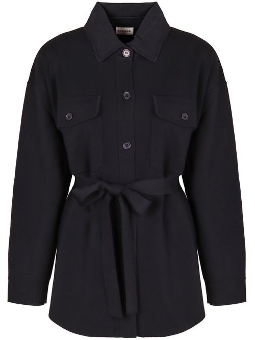 Belted shirt - Blue