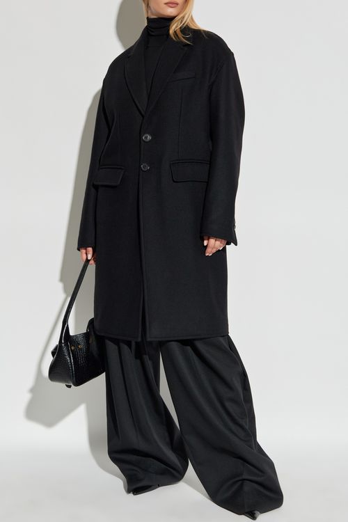Wool Coat, Women's, Black