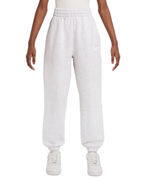 Big Kids Sportswear Club Fleece Loose Logo Joggers - B Hthr/whi