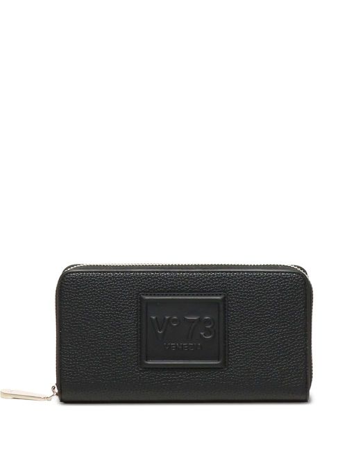 V°73 logo-embossed wallet - Black