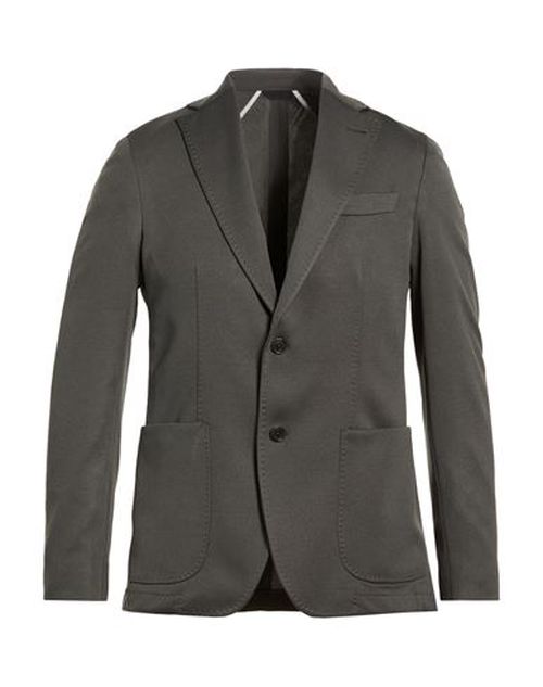 Man Blazer Military green Size 36 Viscose, Polyamide