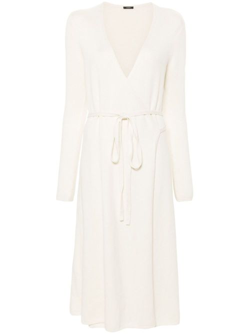 Knitted maxi dress - White