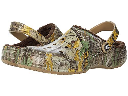 Crocs Baya Lined Realtree Xtra Clog Khaki Men's 