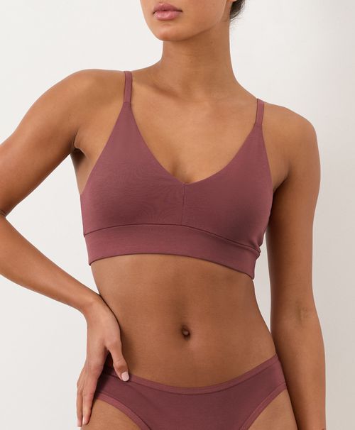 Women's Plum Wine Everyday Classic T-Shirt Bra