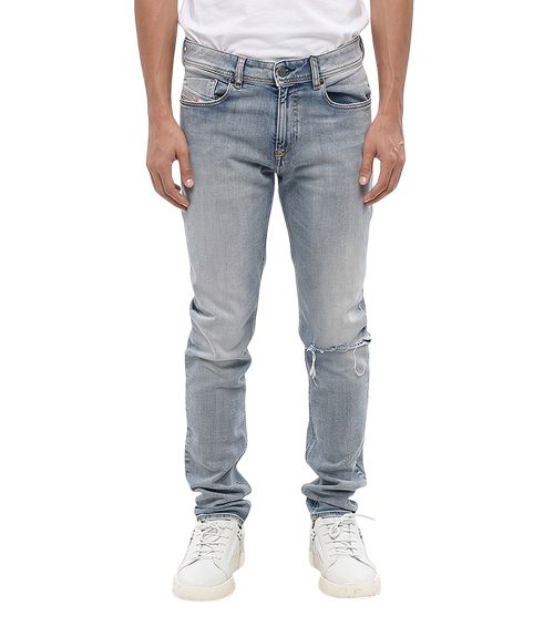Light Blue Distressed Jeans