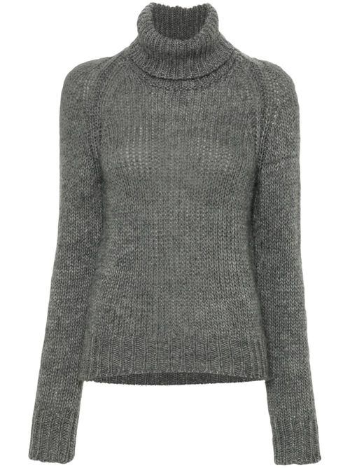 Cut-out sweater - Grey