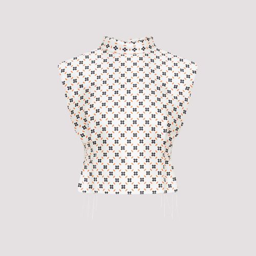 Cropped Sleeveless Top