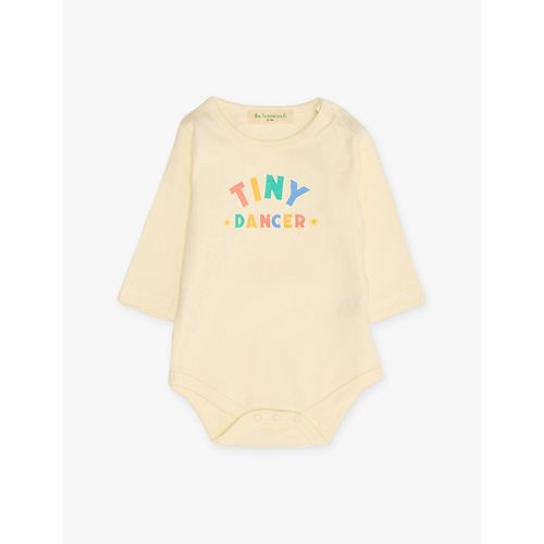 Tiny Dancer Rainbow Text-Print Cotton Bodysuit