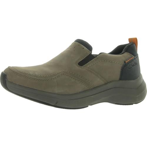 Clarks Wave 2.0 Edge Dark Taupe Oiled Nubuck Waterproof