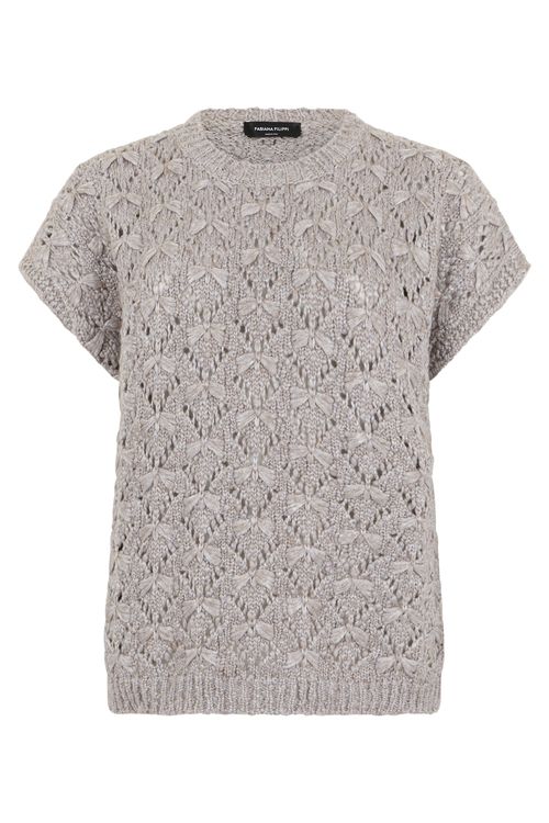 Pattern T-Shirt with Modern Print