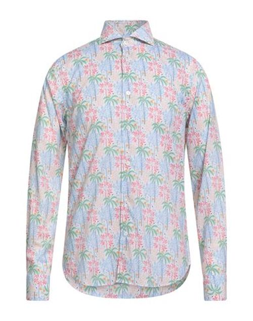 Man Shirt Pink Size 15 ¾ Cotton, Elastane