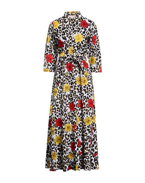 Woman Maxi dress White Size L Cotton