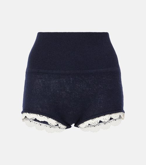 Cashmere shorts