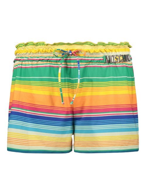 Striped shorts - Yellow