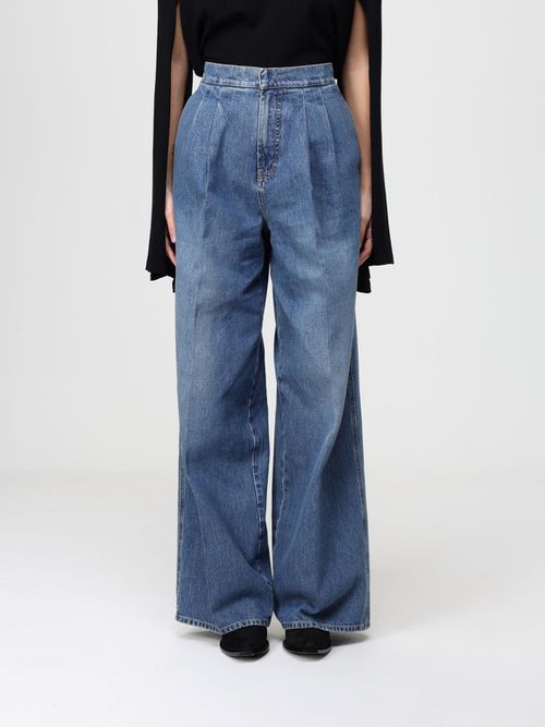 Pants Woman color Blue