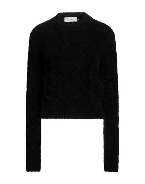 Woman Sweater Black Size L Wool, Polyamide
