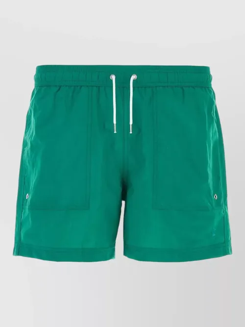 Gimaguas - nylon gabrielle swimming shorts back pocket