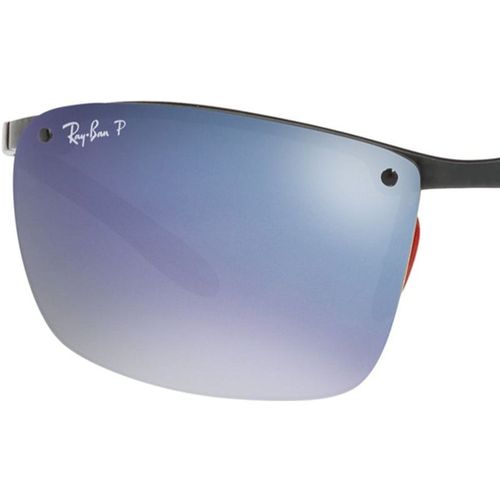 Ray - Ban Man Pair of replacement lenses Ray - Ban RB8305m Ferrari Replacement lenses Carbon Green Squared Norma