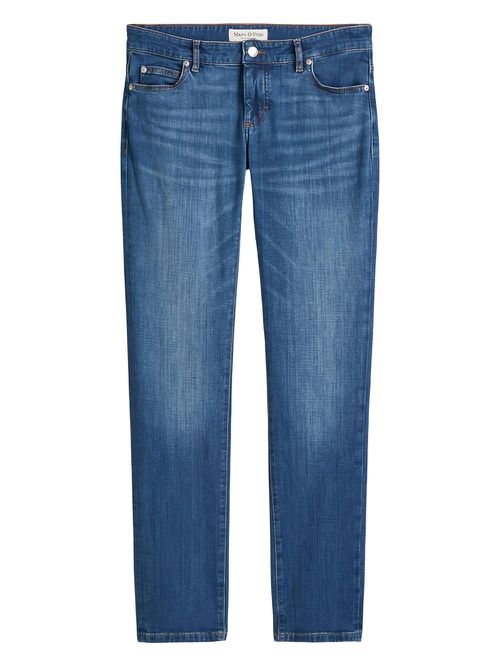 Logo-patch jeans - Blue