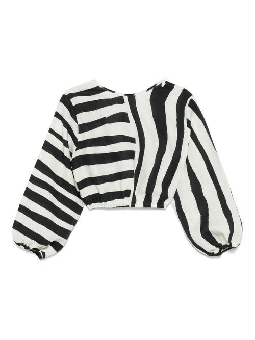 Cala de la Cruz Lori blouse - White