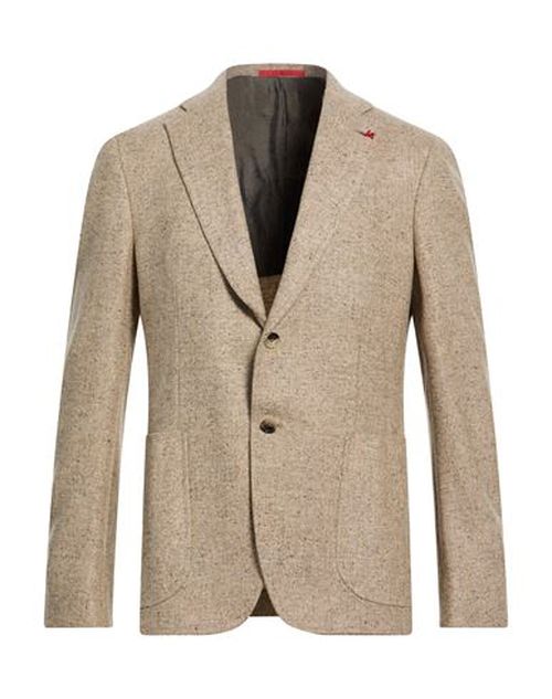 Man Blazer Sand Size 40 Wool