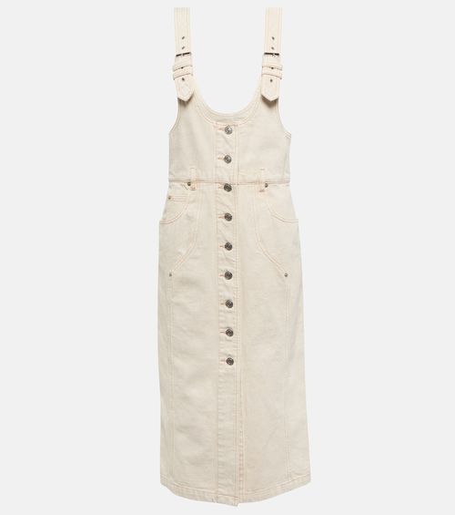 Filipine denim mini dress