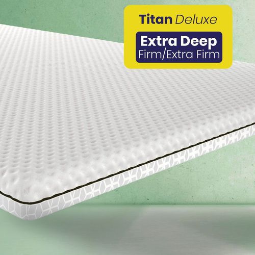 Titan Deluxe 2 in 1 Mattress Topper  - Firm/Extra Firm