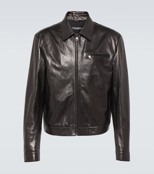 Leather jacket