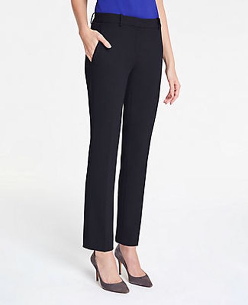 Ann Taylor The Tall Ankle Pant In Bi-Stretch — Curvy Fit