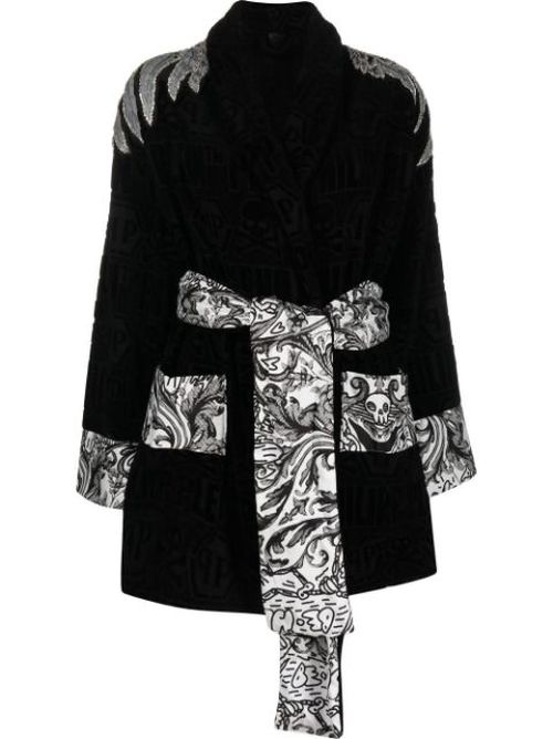 Silver Eagle short bathrobe