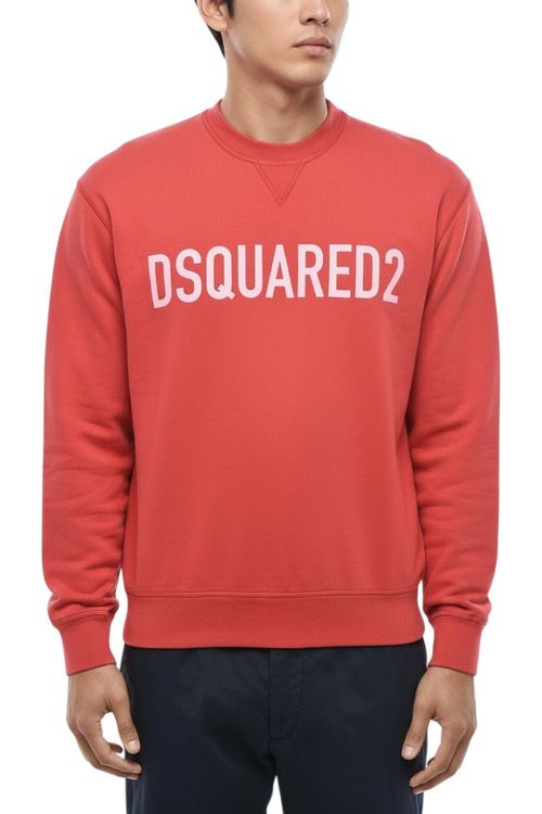 Red Regular Logo Sweatshirt