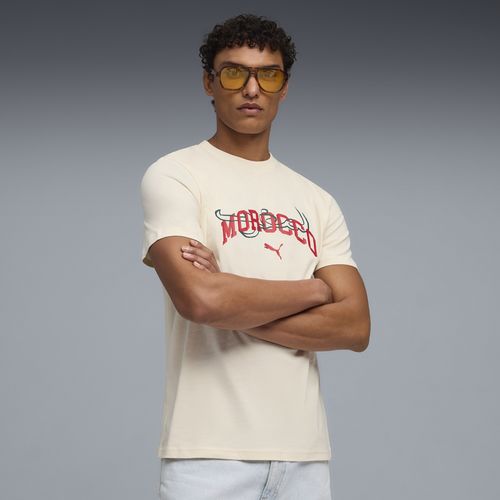 PUMA Morocco ftblCulture Men's Soccer T-Shirt in White