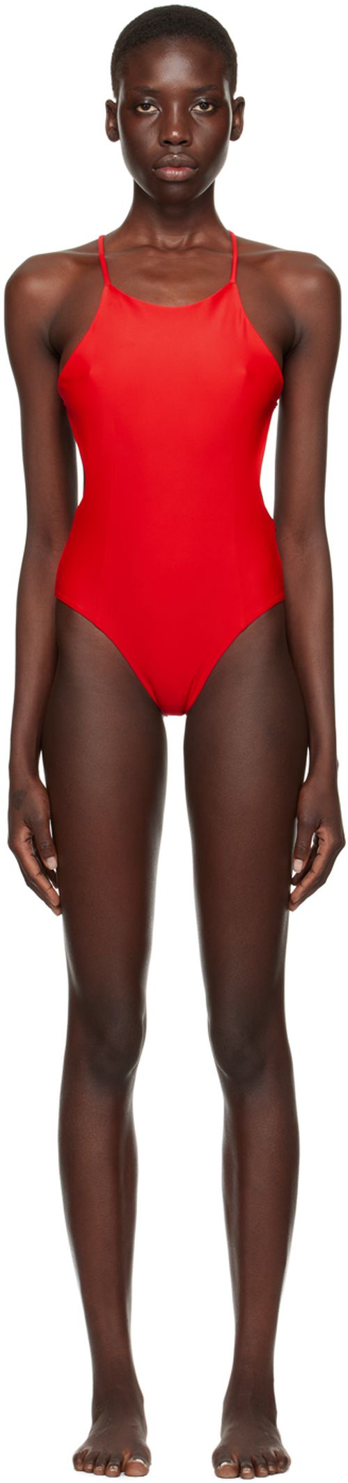 CDLP Red Racer Swimsuit