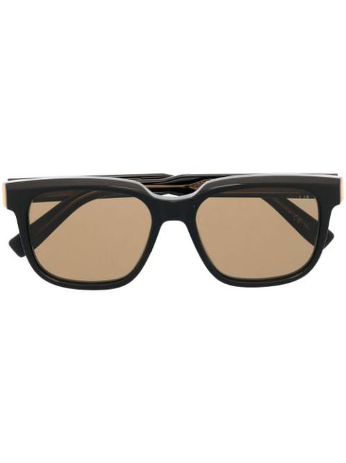Tinted rectangle-frame sunglasses