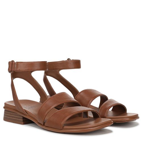 Women's Effie Sandals (Englsih Tea Brown Faux Leather)